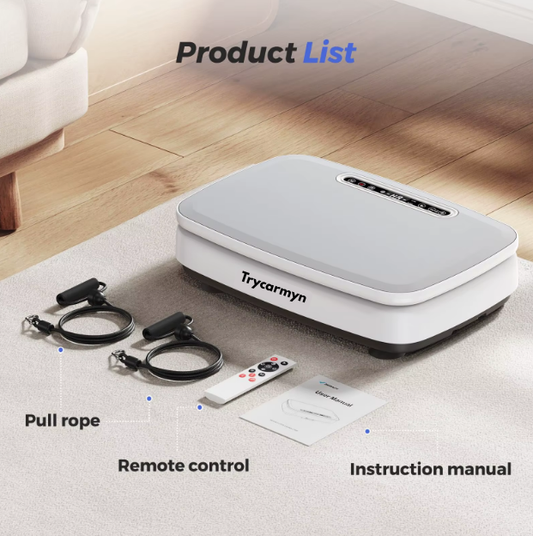 TryCarmyn CorePulse™ — Low-Impact Vibration Trainer for Strength & Circulation